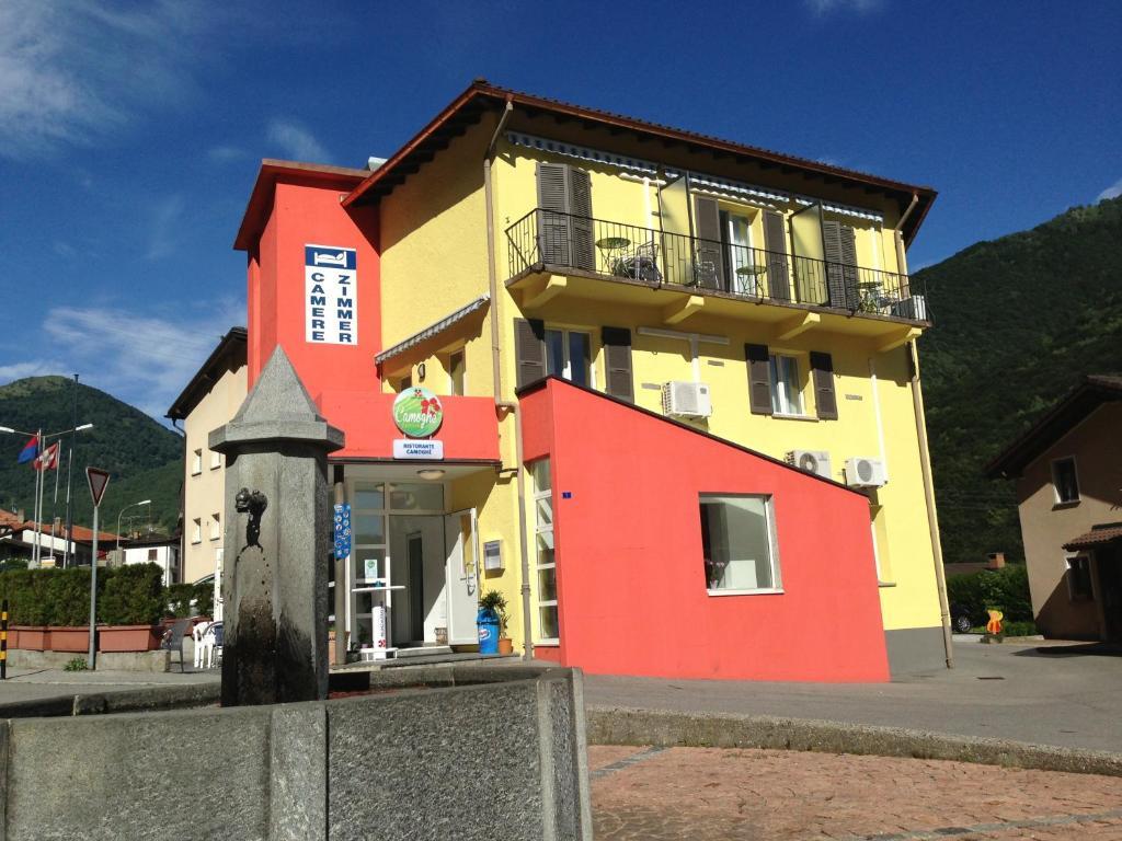 Hotel Ristorante Camoghe Isone Bagian luar foto